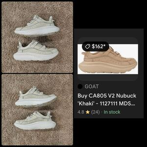 UGG Australia CA805 V2 Khaki Nubuck Sneakers Men's Size 9.5